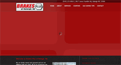 Desktop Screenshot of brakesplusnc.com